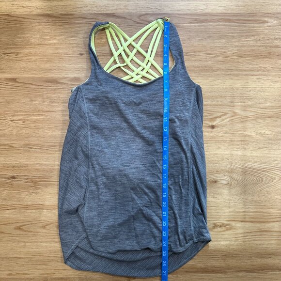 Lululemon Wild Tank Top Gray Size 6 - Picture 10 of 10